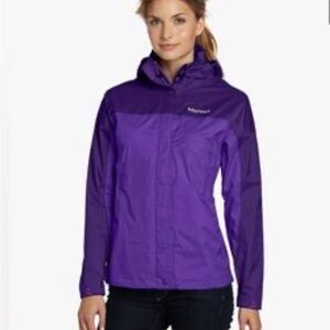 Marmot Two-Tone Purple Rain Jacket